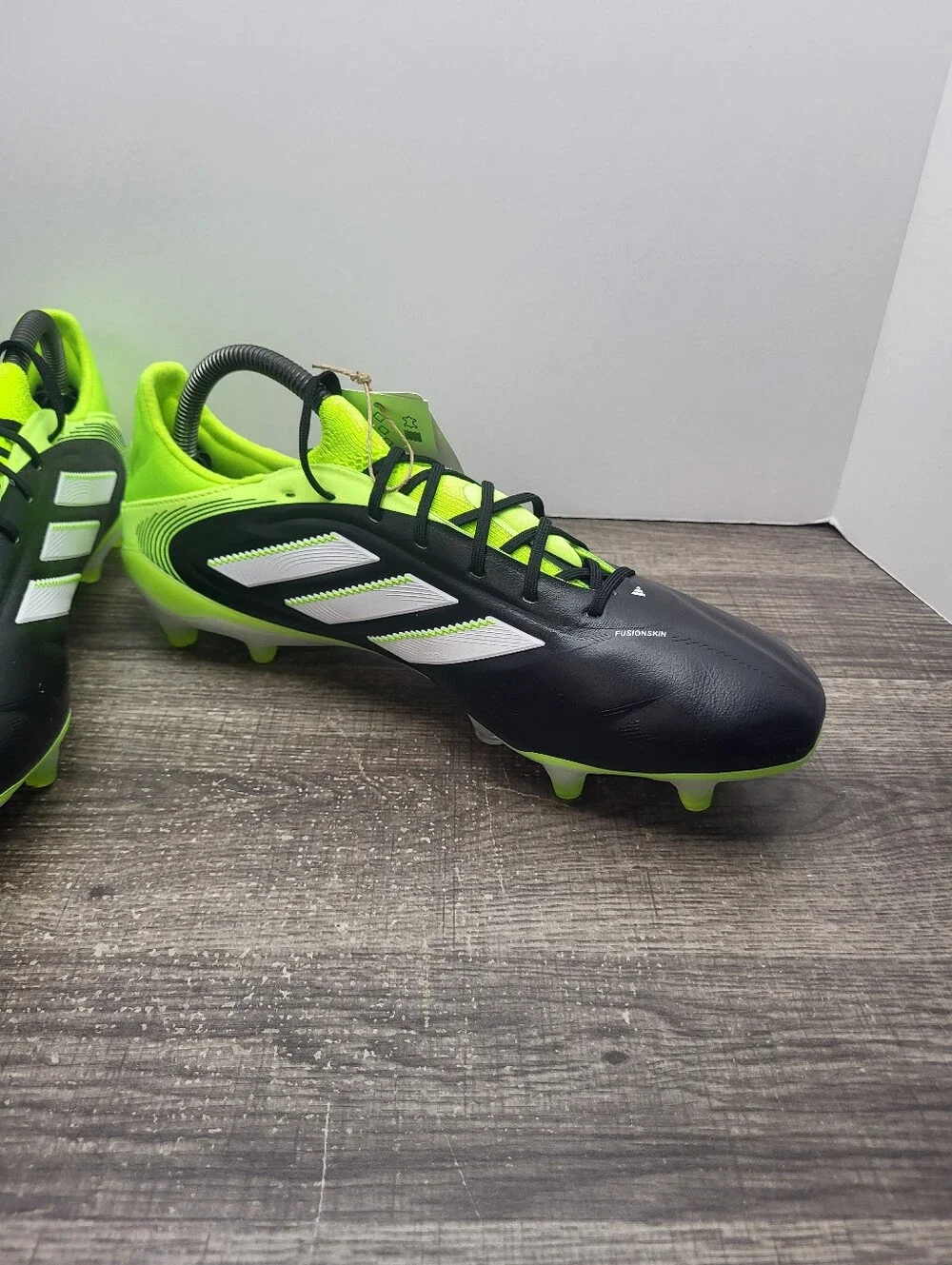 Adidas Soccer Cleats Men Size 9.5 Copa Pure 3 Elite FG Core Black White JH6304